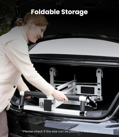 Electric Transfer Lift for Car, Portable Folding Patient Lift Transfer Chai