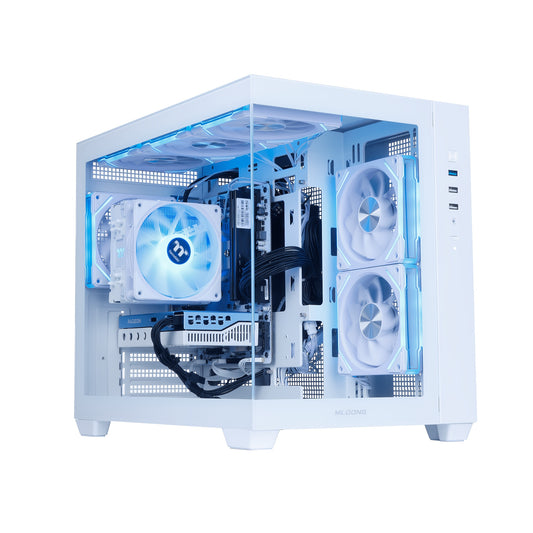 Mloong Gaming PC AMD Ryzen 5 5500 AMD Radeon RX 6600 1TB SSD 16GB RAM Gaming Desktop