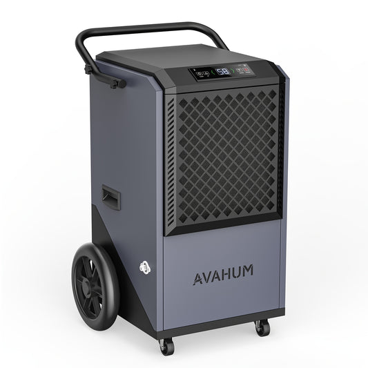 AVAHUM 320 Pints Commercial Dehumidifier with Drain Hose for Basements, Coverage Area 9000 Sq.Ft