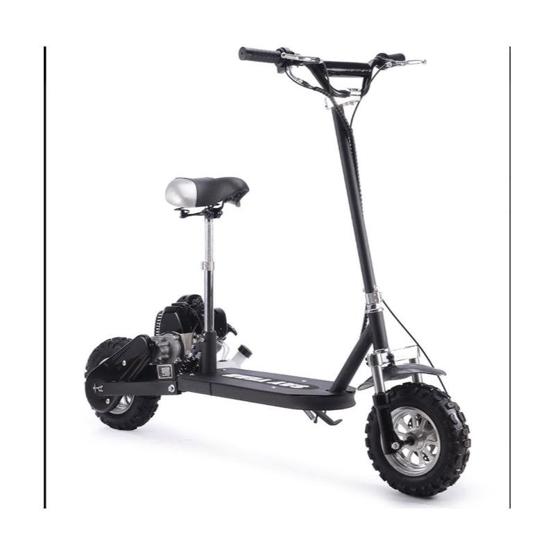 Say Yeah 49cc Gas Scooter Black – Speed may vary based on the rider’s weight and riding conditions