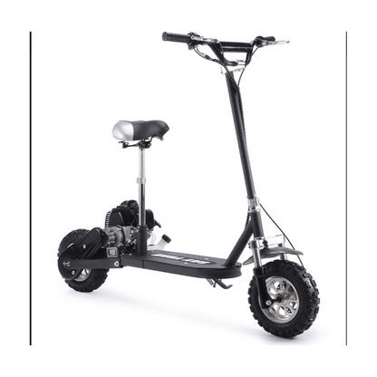 Say Yeah 49cc Gas Scooter Black – Speed may vary based on the rider’s weight and riding conditions