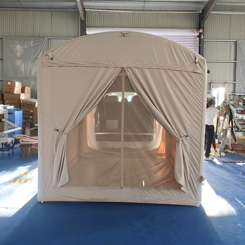 Outdoor SUV Inflatable Tail Tent for Camping, Windproof Family Tent, Portable And Lightweight Quick-Open Tent