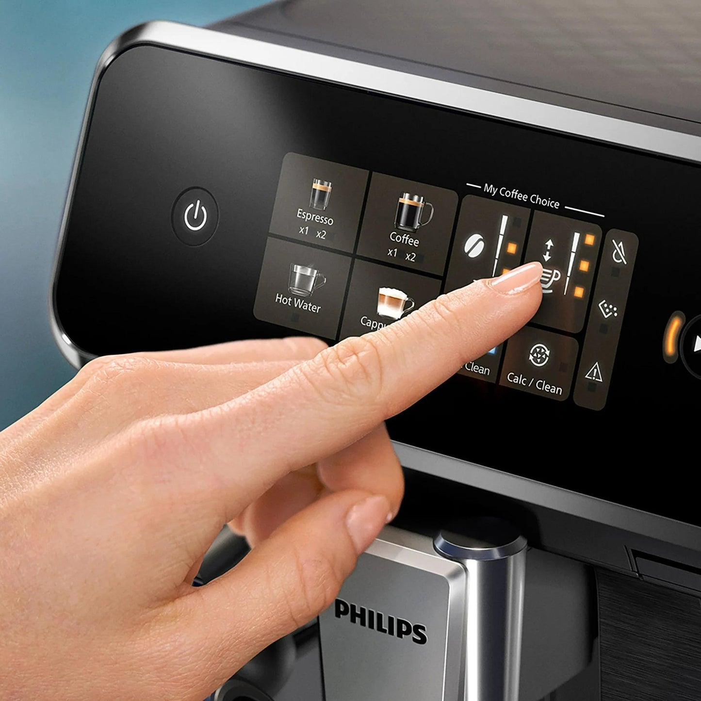 Philips 2300 Fully Automatic Espresso Machine with LatteGo Milk Frother, Black