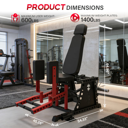 Hip Abduction Trainer, Commercial Hip Abduction Trainer, Hip Abduction Trainer, Home Gym Hip Abduction - Inner And Outer Thigh Trainer