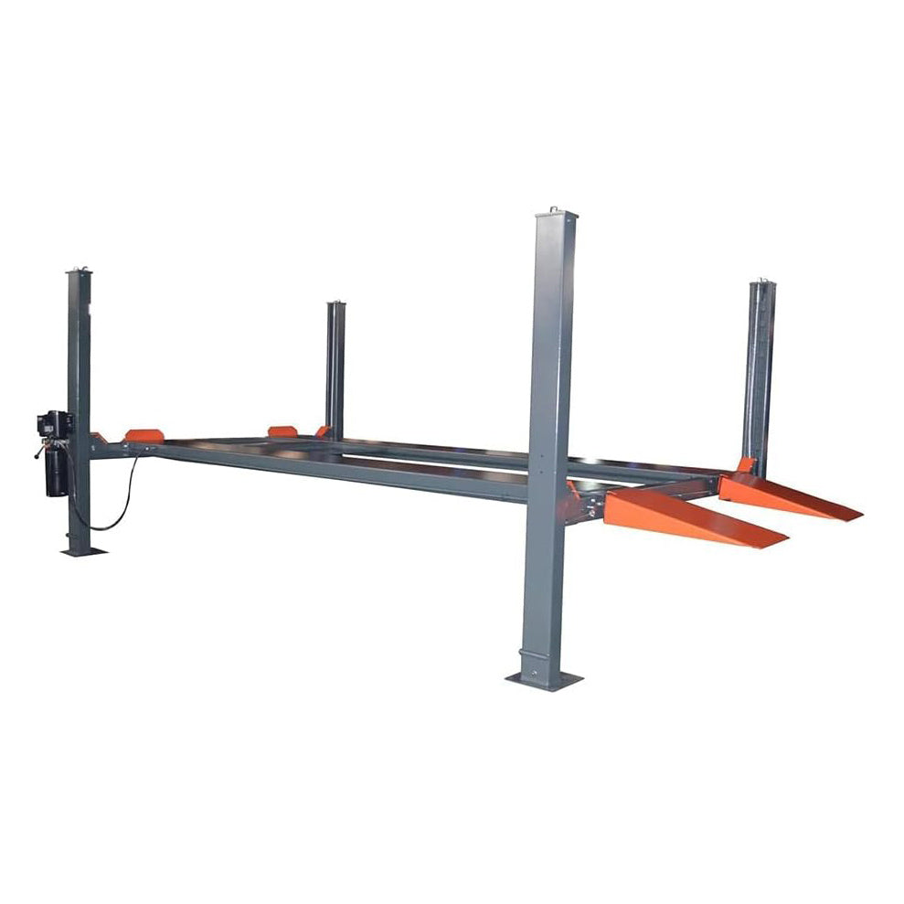 11,000 Lbs 3.0HP 4 Post Car Lift Heavy Duty Four Post Auto & Truck Hoist, 84.5” Max Height 110V Hydraulic System