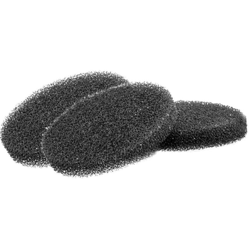 3 Pack Foam Filters (MVC - 56F) Bundle with Airforce Master Blaster Vacuum/Dryer | Non-rechargeable 9V Battery, Plastic Material