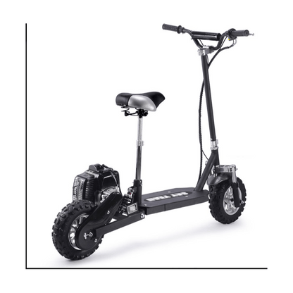 Say Yeah 49cc Gas Scooter Black – Speed may vary based on the rider’s weight and riding conditions