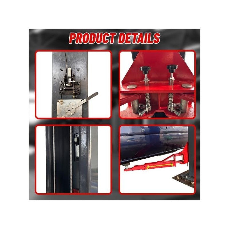 4.0HP 12000lbs Single Point Lock 2 Post Lift 220V AM120SD Car Lift Auto Lift Two Post Car Lift