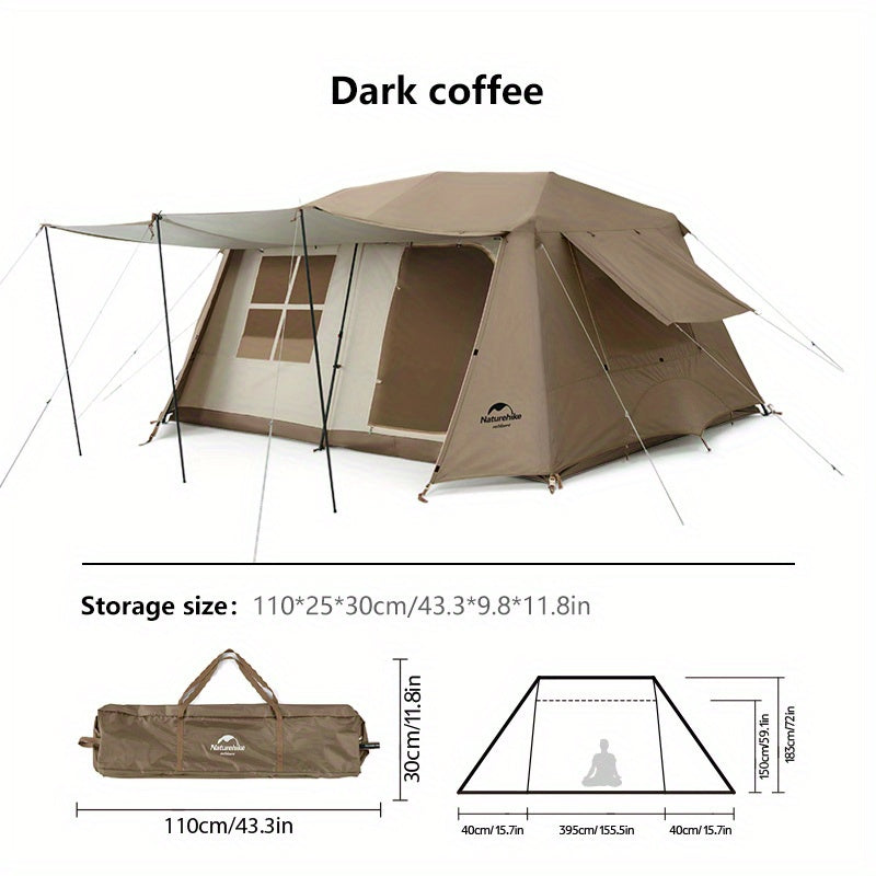 Village 13 automatic tent Two bedrooms and one living room tent for camping