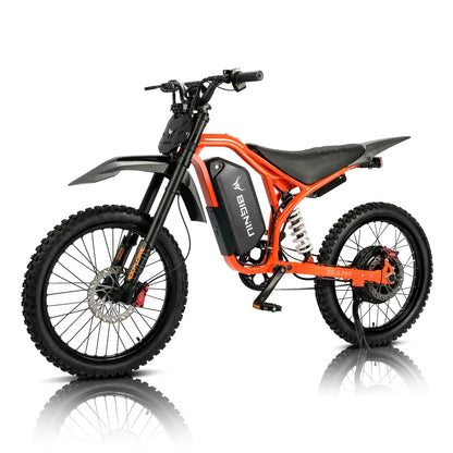 Electric Bike for Adults, 740W Peak Motor High-Power 60V 32Ah Battery, 20 Range, All-Purpose Commuter & Dirt Bike for Adults BG-S PRO