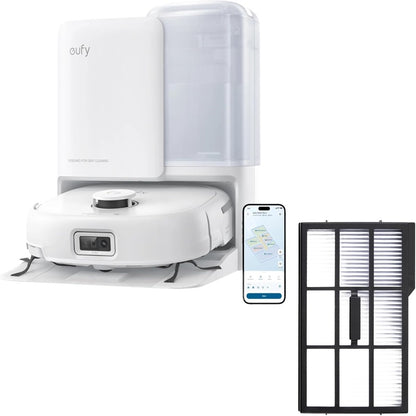 eufy Robot Vacuum E25 White Replacement Filter for RoboVac Bundle