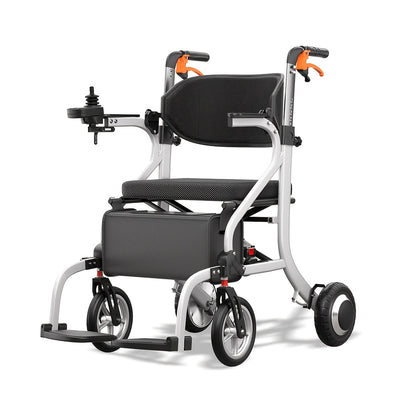 Has A Long Range Of 20 Miles, An Intelligent Electric Wheelchair for Adults, Intelligent Controller, Lightweight, One-step Folding And Unfolding, Can Be Put In The Trunk, High-power 500W Motor, Strong Climbing Force
