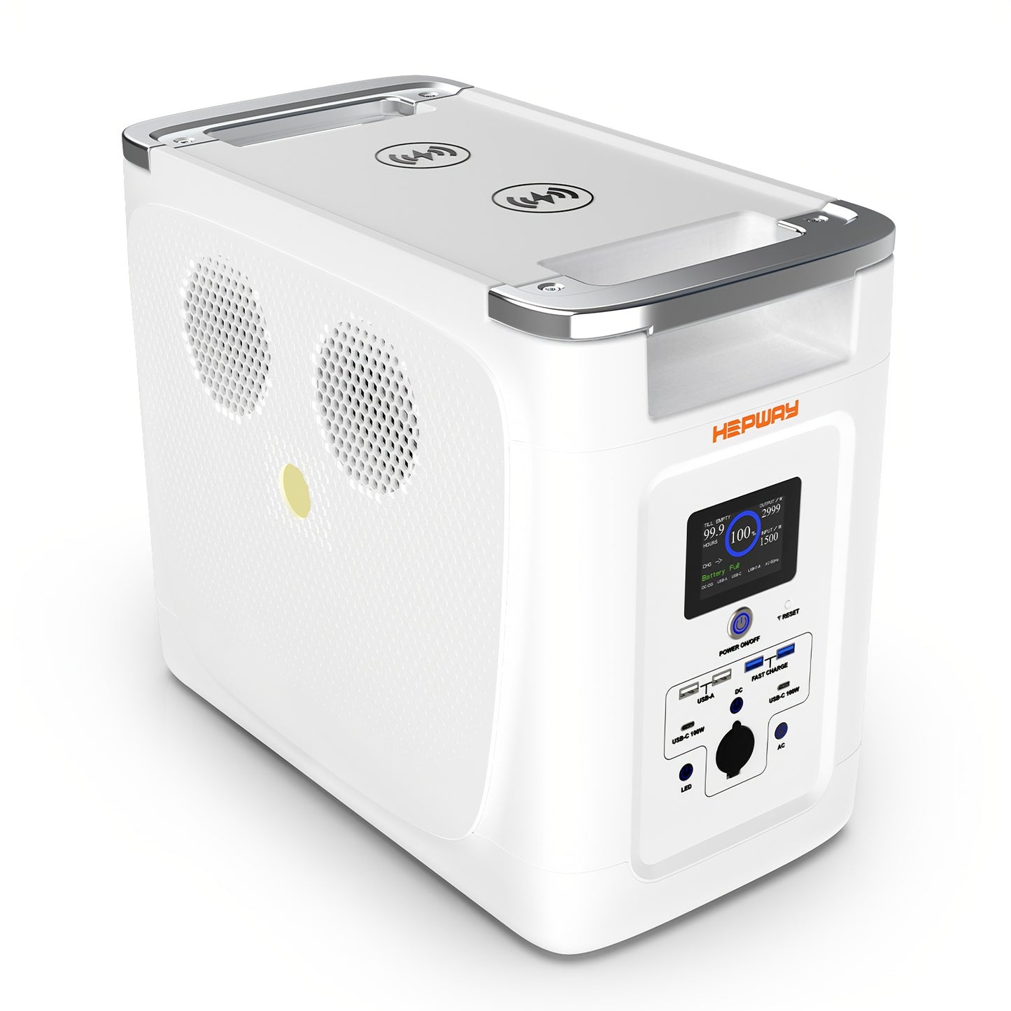 Portable Power Station Alpha 2000, 2048Wh LiFePO4 Battery, Smart App Control Solar Generator 2000W(3600W Power Lifting) Output, Ultra-Fast 0-80% Charging In 1 Hr, Home UPS Backup & RV Camping