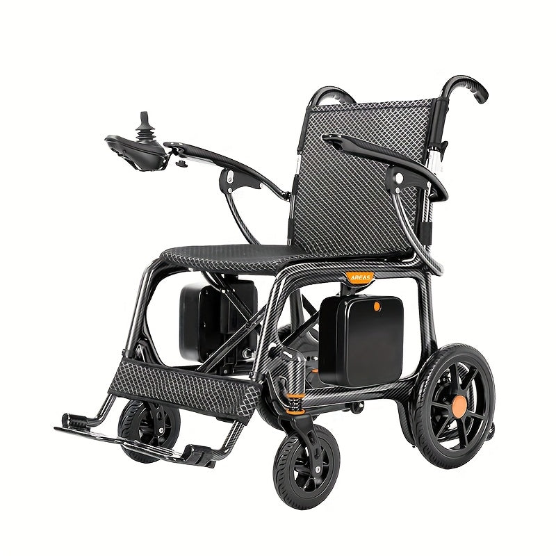 Intelligent Electric Wheelchair Made Of 100% Carbon Fiber Material Lightweight And Portable with A Range Of 25 Miles One-step Folding And Installation-free Design Electric Wheelchair for The Elderly Capable Of Bearing 330.69LB Mother's Day