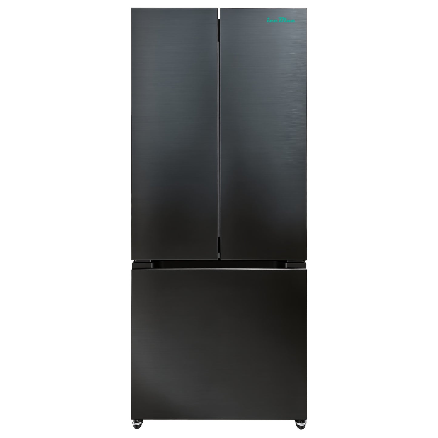 17.7cu Counter-Depth French Door Refrigerator | 17.7 Cubic Feet Capacity, Three-Door Design, Stainless Steel, Adjustable Thermostat, Automatic Defrost