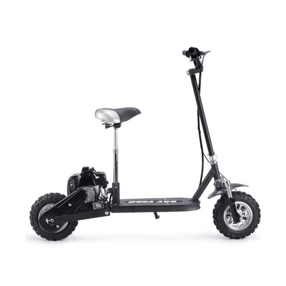 Say Yeah 49cc Gas Scooter Black – Speed may vary based on the rider’s weight and riding conditions