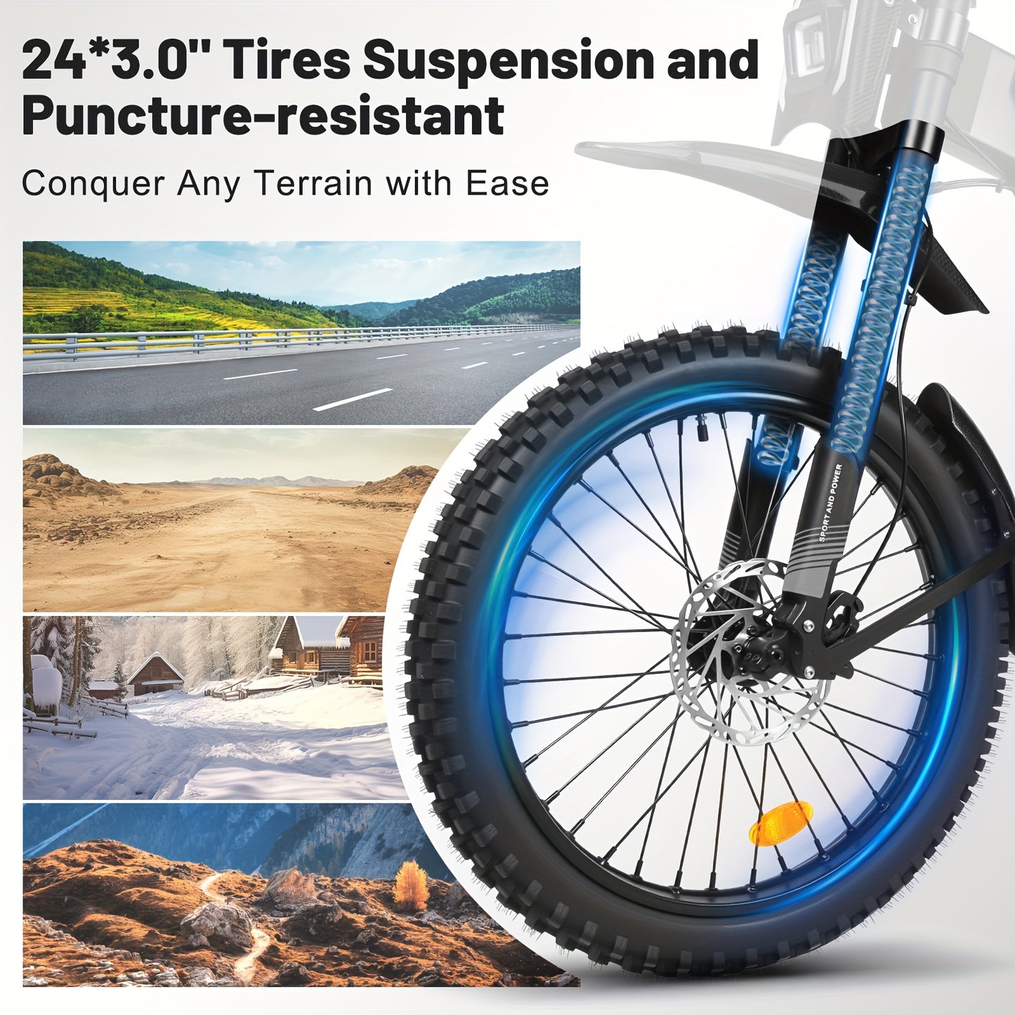 lectric Bike, Electric Dirt Bike, Electric Bike for Adults - 19MPH 80-Mile Range Commuter E-Bike with 48V 30AH Removable Battery, Sleek Design, Sturdy Build, Adult Commuters, Ebike