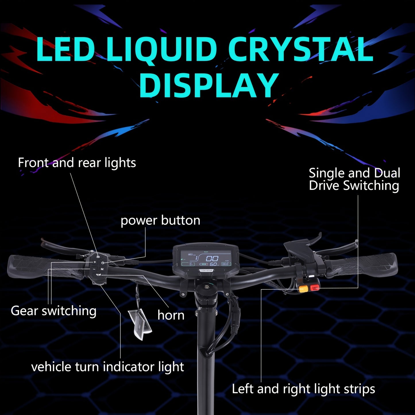 High-powered Electric Scooter With Seat | Top Speed of 19 Mph, 700W Motor, Supports Dual Charger Charging, Ultra-long 60-mile Range, 60V38AH Lithium Battery, 11-inch Off-road Tires, Adult Electric Scooter