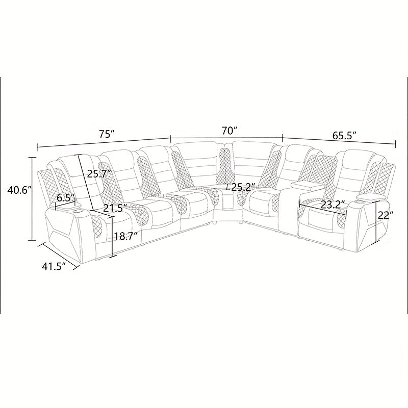 lack Beige Breathable Leather Sofa, Living Room Multifunctional Lounge Chair Sofa Set Suitable for Living Room, Villa, Apartment, Office, Special Price Sofa Bed, Multi Person Long Sofa, Lazy Sofa Set with Hidden Storage Function