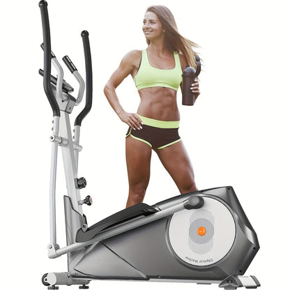 Elliptical Trainer, a Home Elliptical with an Ultra-quiet Magnetic Resistance System, Featuring 16 Resistance Levels, a Foldable Home Elliptical with an LCD Display, a Christmas Gift for Family and Friends