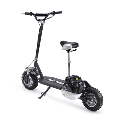 Say Yeah 49cc Gas Scooter Black – Speed may vary based on the rider’s weight and riding conditions
