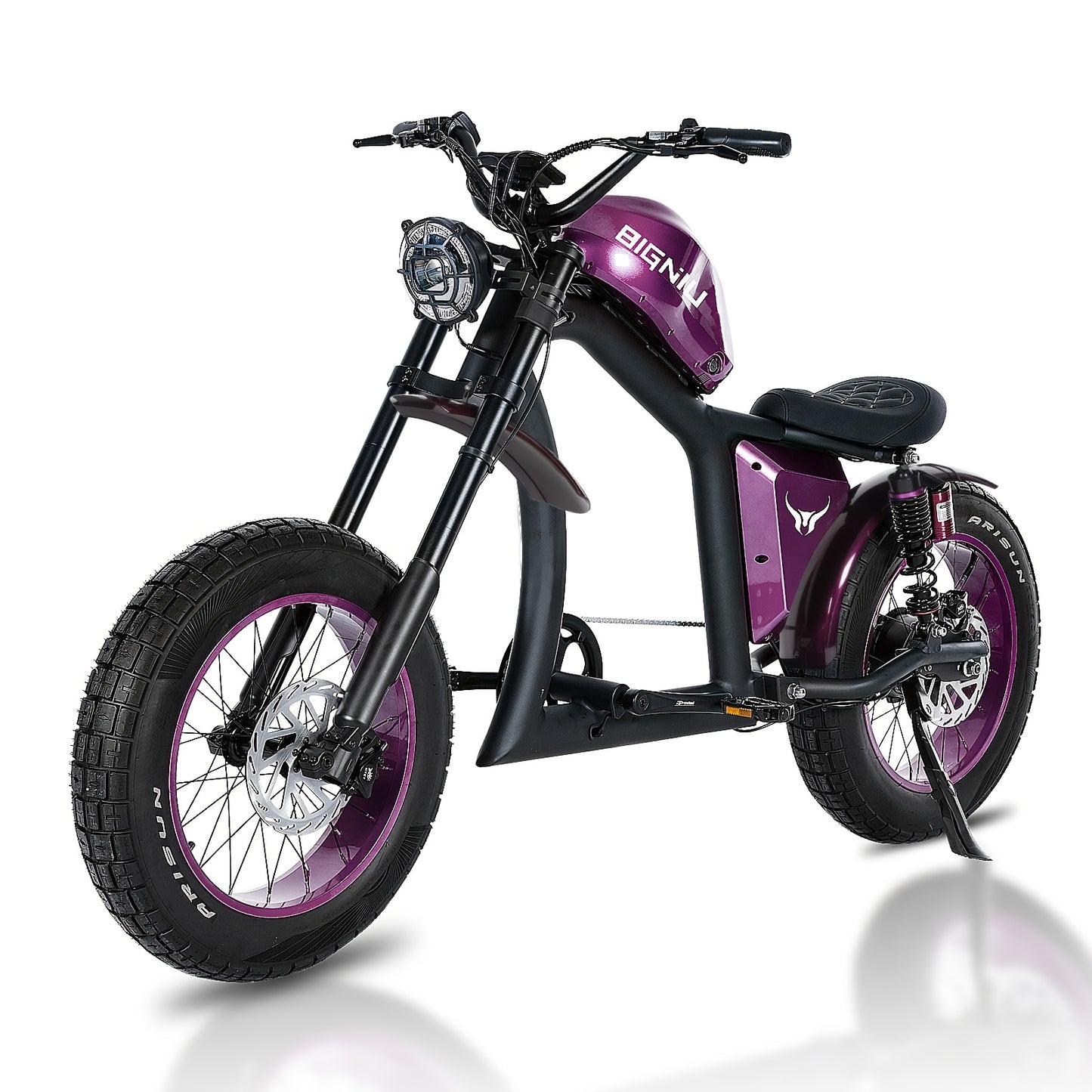 BIGNIU BG-X Electric Bike Brushless Motor 48V/31.5Ah High-capacity Up to 40 Miles Dual Suspension Electric Bike EBike Front/Rear Turn Signal