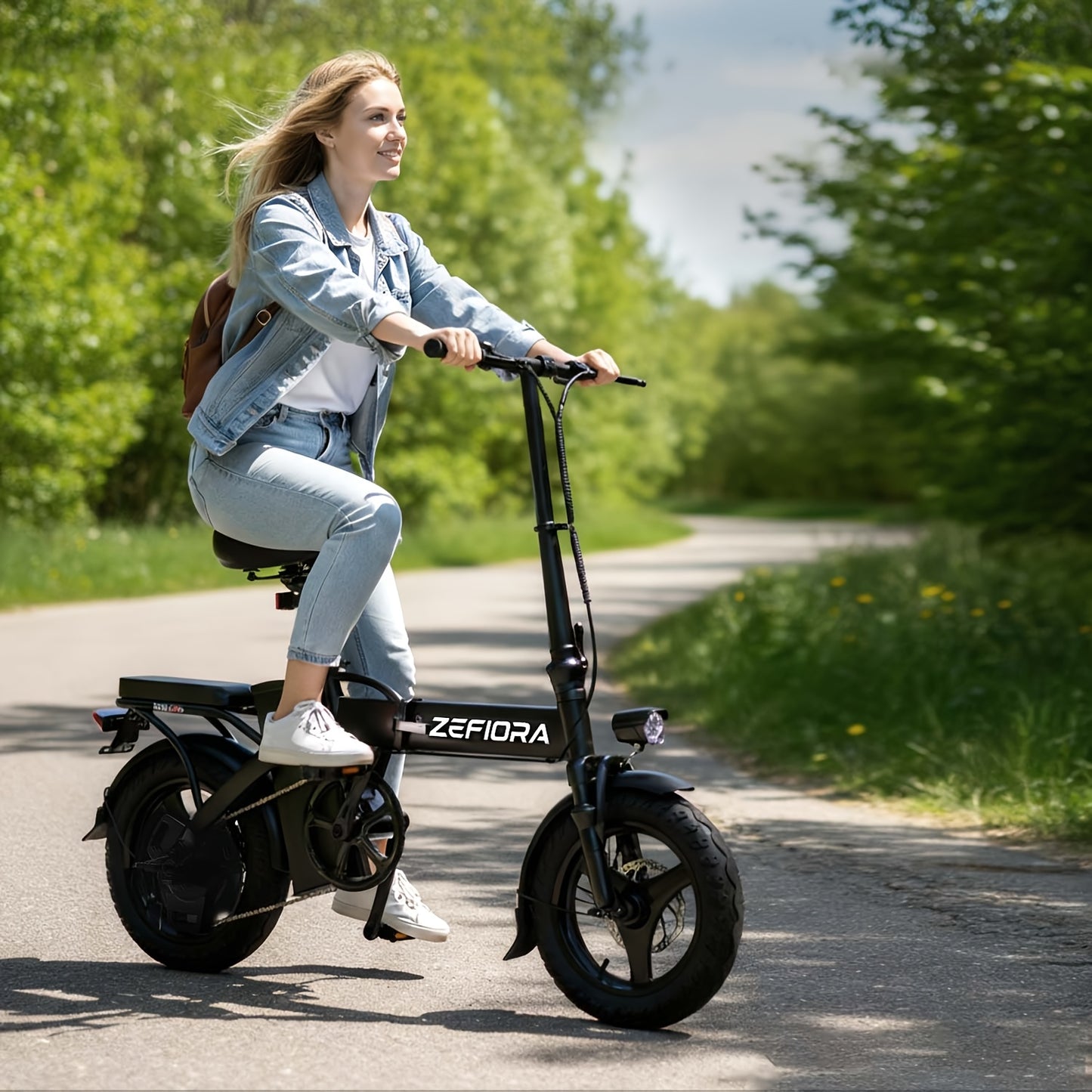 Adult Electric 740W Brushless Motor, Removable Dual Battery 48V 8-20AH, All-Terrain Tires & Shock Absorption System Suitable for Mountain, Snow, Sand, Road Riding, 20x4 Inch Tires