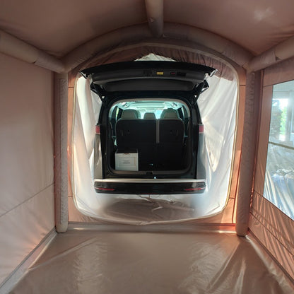 Outdoor SUV Inflatable Tail Tent for Camping, Windproof Family Tent, Portable And Lightweight Quick-Open Tent