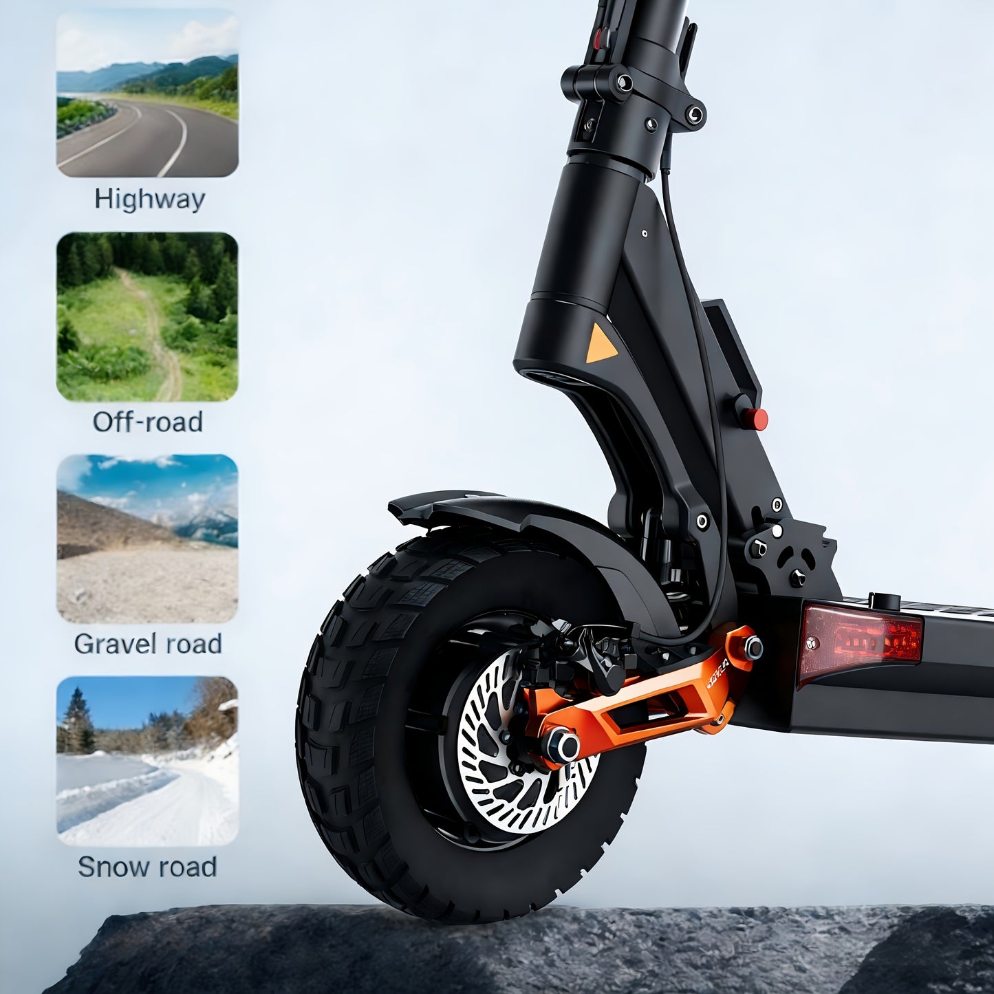 T10 Electric Scooter | 750W Powerful Motor, 10" Off Road Tires, 20MPH, 47 Miles Long Range, Dual Disc Brakes, Max Load 264lbs, Folding, Shock-resistant, Commuter E-Scooter for Men Women