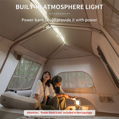Village 13 automatic tent Two bedrooms and one living room tent for camping
