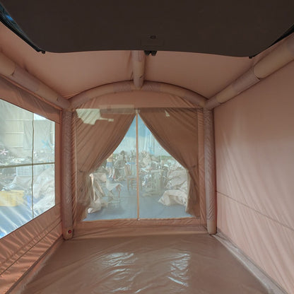 Outdoor SUV Inflatable Tail Tent for Camping, Windproof Family Tent, Portable And Lightweight Quick-Open Tent