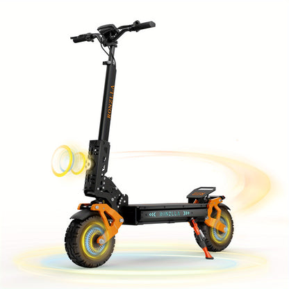 Fast Electric Scooter With 60v 19/11 Inch Off Road All-Terrain Tires, High Speed Powerful Dual Motor, 50/ 60 Miles Long Range For Adults. Ideal For Commuting, Design For Ultimate City & Adventure Riding, Last-Mile Solution, The Perfect Gift Choice.