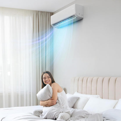 24000 BTU Mini Split Air Conditioner with Inverter Technology, 21 SEER, 230V/ 60Hz, Washable Air Filter, Quiet Cooler and Heater, Smart Operation, Perfect for Home, Bedroom