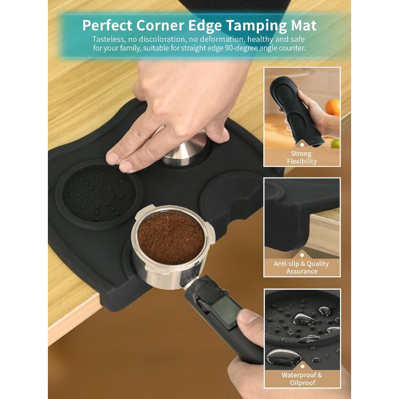 3pcs Espresso Machine Accessories Set Suitable for Espresso Makers, Semi- Espresso Maker with ABS, 20 Bar High System, for, Office, Commercial Use - Compatible for Espresso Machines
