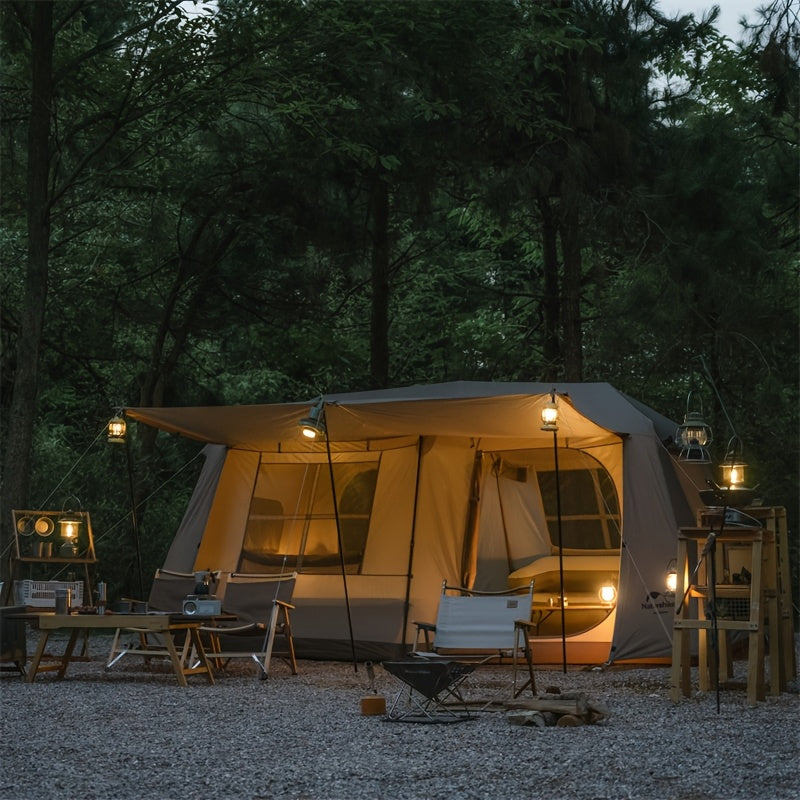 Village 13 automatic tent Two bedrooms and one living room tent for camping