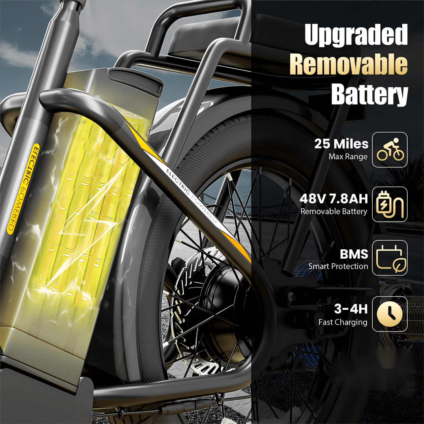 Adults Off-Road Electric Scooter with Seats, 500W Motor & 7800mAh Lithium Battery, 30Miles Range & 20MPH Top Speed E Scooter for Commuting, 20" X 3" Off-Road Tires, Front Shock Absorber, Adjustable Electric Scooter for Adults