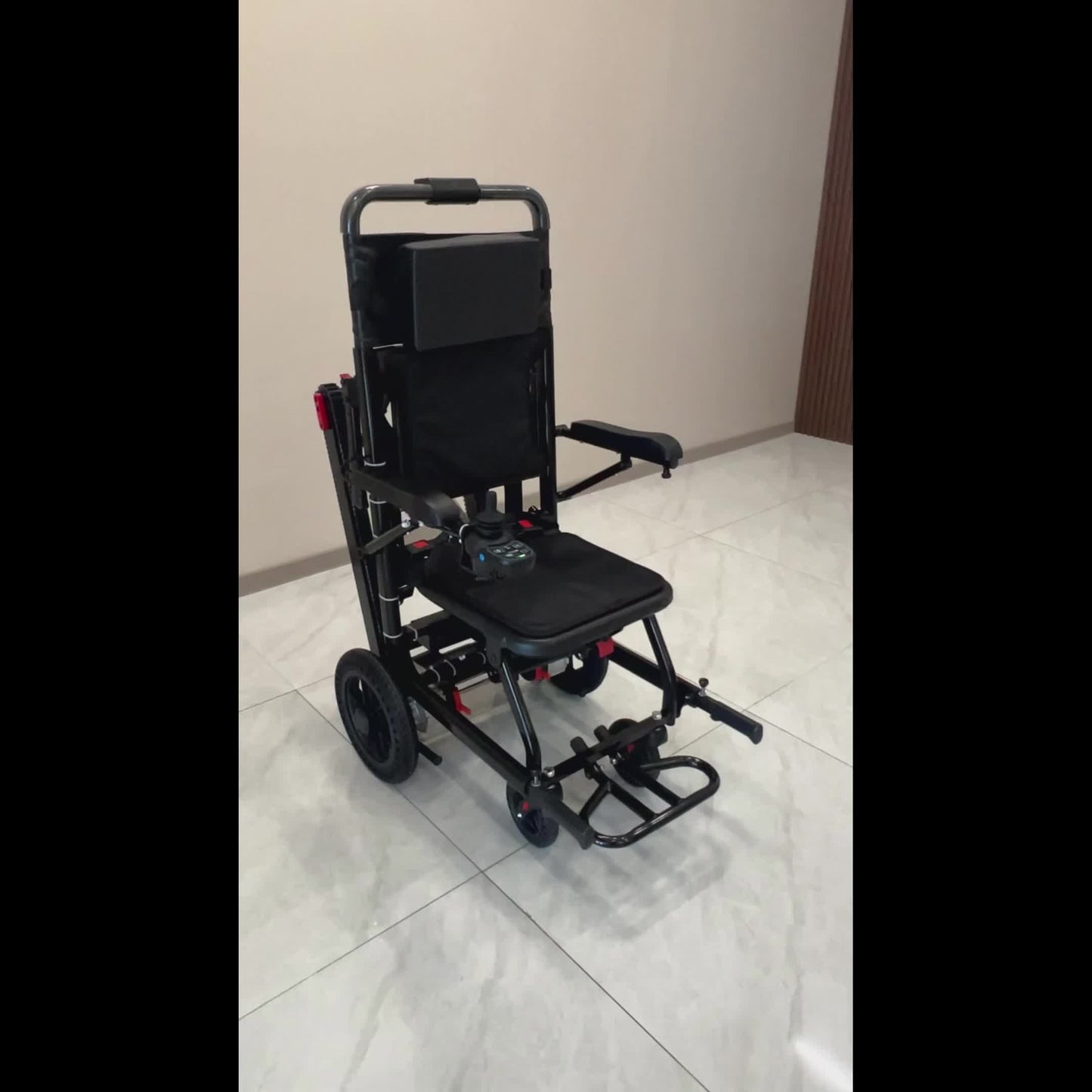 Nihhcune 15 Miles Long Endurance, Adult Intelligent Electric Wheelchair, Intelligent Controller, Stair Climber, Lightweight, One-step Folding And Unfolding, Can Be Put In The Trunk, High-power Motor, Strong Climbing Force, Anti-rollover Device