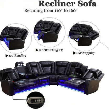 lack Beige Breathable Leather Sofa, Living Room Multifunctional Lounge Chair Sofa Set Suitable for Living Room, Villa, Apartment, Office, Special Price Sofa Bed, Multi Person Long Sofa, Lazy Sofa Set with Hidden Storage Function