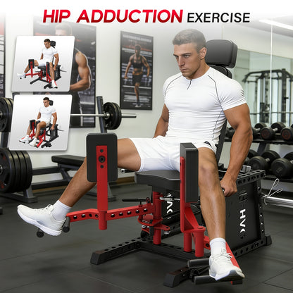 Hip Abduction Trainer, Commercial Hip Abduction Trainer, Hip Abduction Trainer, Home Gym Hip Abduction - Inner And Outer Thigh Trainer