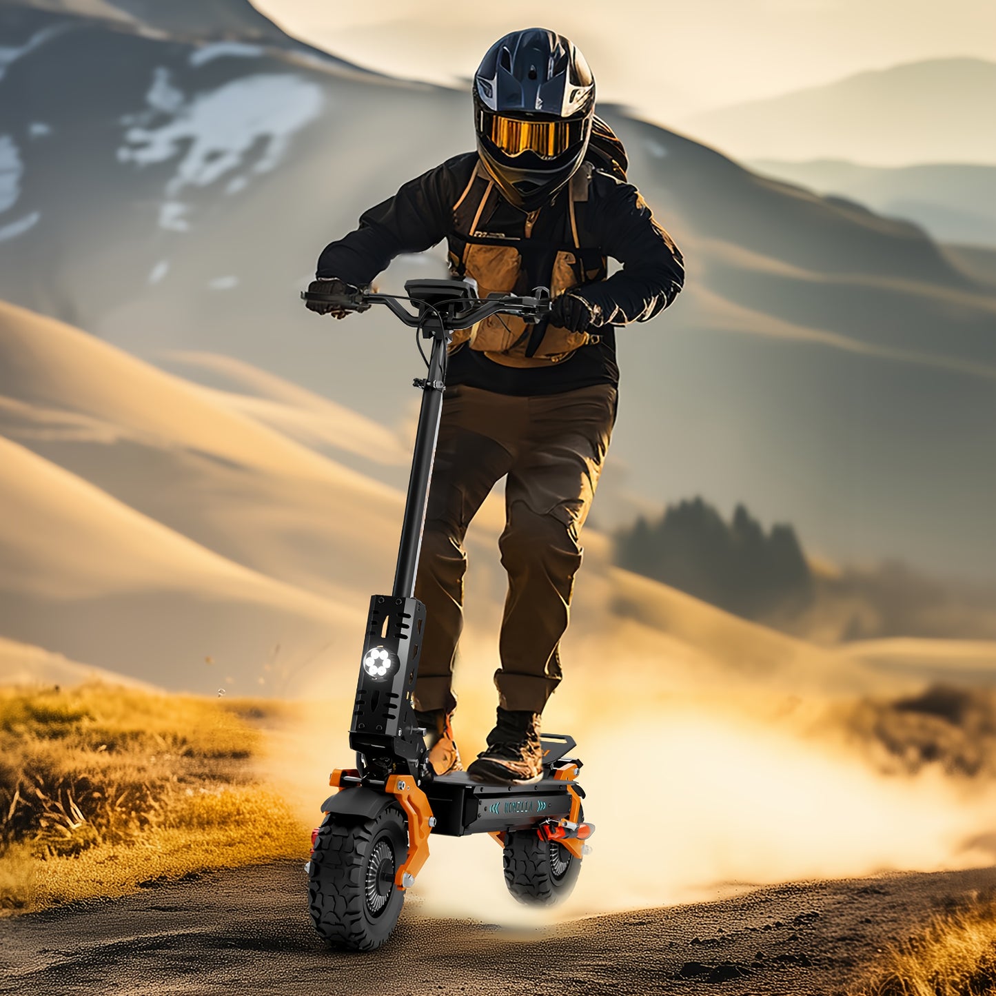 Fast Electric Scooter With 60v 19/11 Inch Off Road All-Terrain Tires, High Speed Powerful Dual Motor, 50/ 60 Miles Long Range For Adults. Ideal For Commuting, Design For Ultimate City & Adventure Riding, Last-Mile Solution, The Perfect Gift Choice.