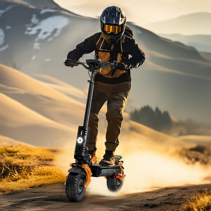 Fast Electric Scooter With 60v 19/11 Inch Off Road All-Terrain Tires, High Speed Powerful Dual Motor, 50/ 60 Miles Long Range For Adults. Ideal For Commuting, Design For Ultimate City & Adventure Riding, Last-Mile Solution, The Perfect Gift Choice.
