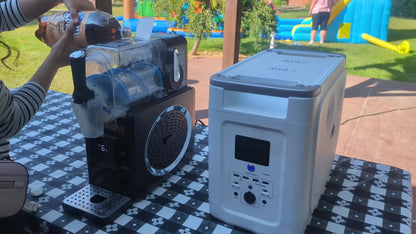 Portable Power Station Alpha 2000, 2048Wh LiFePO4 Battery, Smart App Control Solar Generator 2000W(3600W Power Lifting) Output, Ultra-Fast 0-80% Charging In 1 Hr, Home UPS Backup & RV Camping