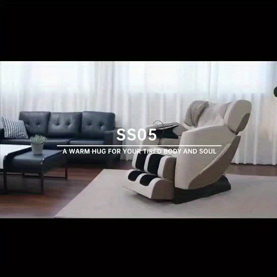 eal Relax SS05 Zero Gravity Full Body Massage Chair with Heat, 6 Auto & Manual Modes, 8 Fixed-Point Massage Rollers, Ideal for Neck, Back, Hips, and Foot Massage, Father's Day And Mother's Day Gifts for The Elderly