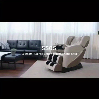 eal Relax SS05 Zero Gravity Full Body Massage Chair with Heat, 6 Auto & Manual Modes, 8 Fixed-Point Massage Rollers, Ideal for Neck, Back, Hips, and Foot Massage, Father's Day And Mother's Day Gifts for The Elderly