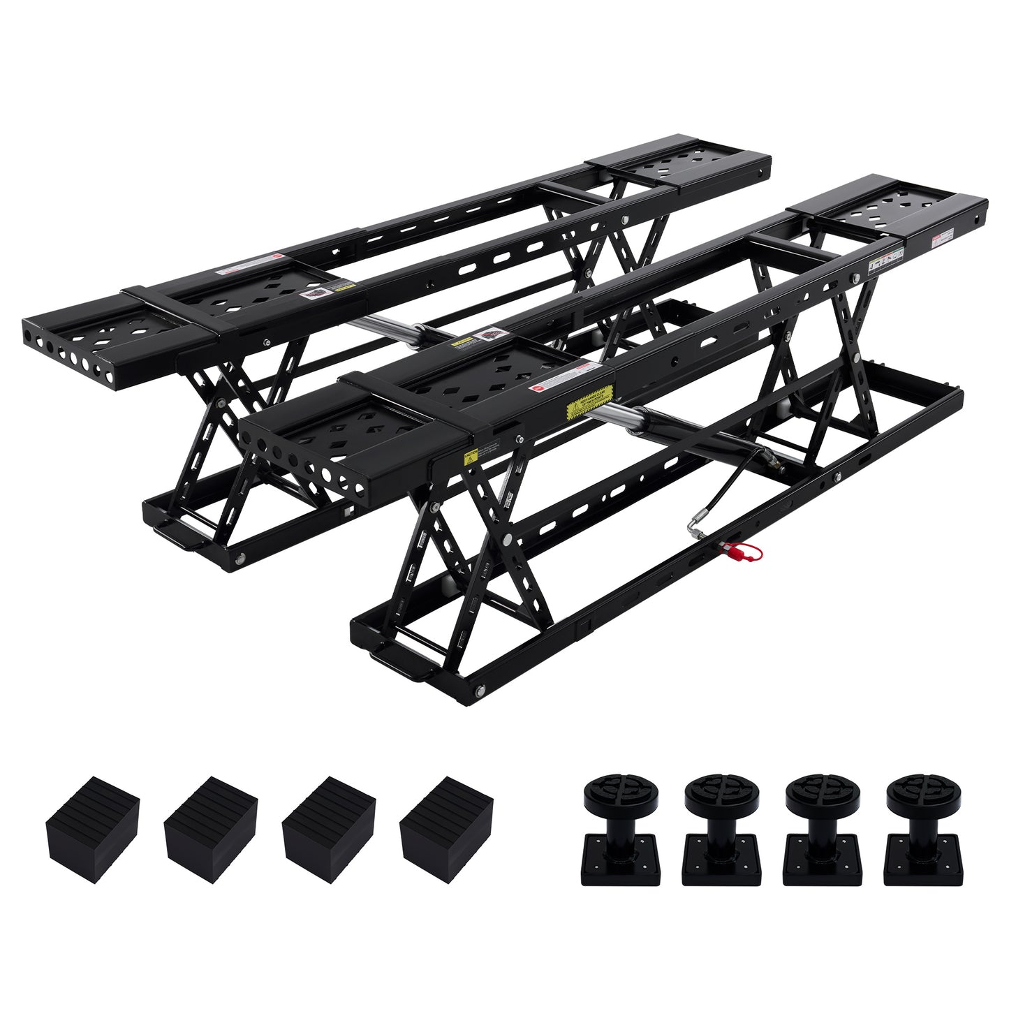 7000lb to 8000lb car lift designed for home garage workshop auto repair, suitable for sedan SUV pickup and most universal vehicles, ideal for maintenance inspection and underbody work.