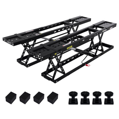 7000lb to 8000lb car lift designed for home garage workshop auto repair, suitable for sedan SUV pickup and most universal vehicles, ideal for maintenance inspection and underbody work.