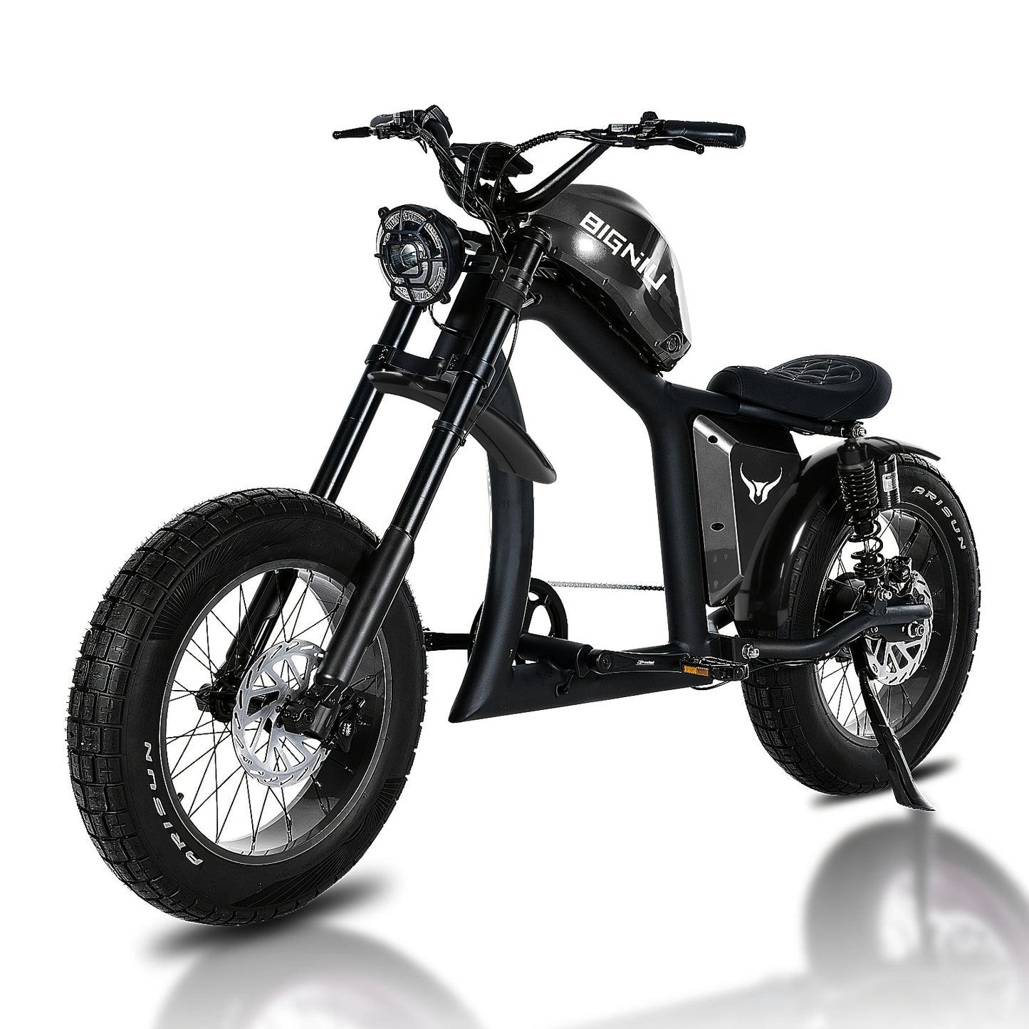 BIGNIU BG-X Electric Bike Brushless Motor 48V/31.5Ah High-capacity Up to 40 Miles Dual Suspension Electric Bike EBike Front/Rear Turn Signal