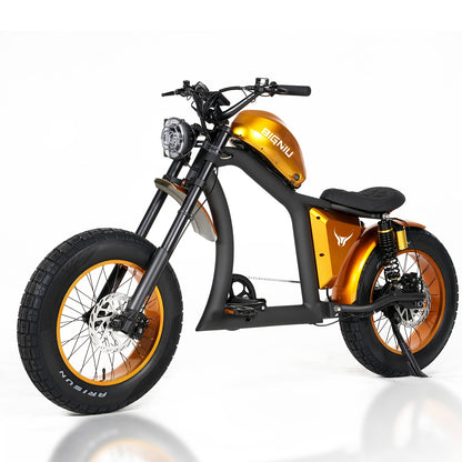 BIGNIU BG-X Electric Bike Brushless Motor 48V/31.5Ah High-capacity Up to 40 Miles Dual Suspension Electric Bike EBike Front/Rear Turn Signal