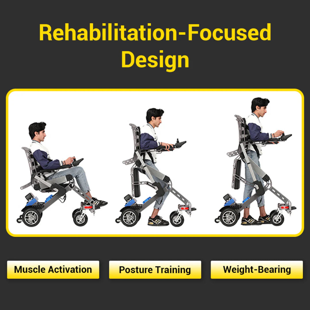 StandNWalk Electric Wheelchair & Gait Trainer