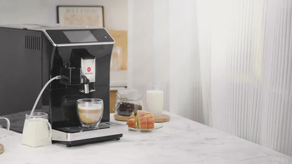 Mcilpoog WS-203 Super-Automatic Espresso Coffee Maker with Smart Touch Screen for Brewing 16 Coffee Drinks